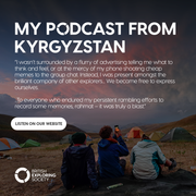 'My podcast from Kyrgyzstan' - By Tom