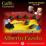 Caffè&Cornetto: "Contrattacco" ospite Alberto Fazolo