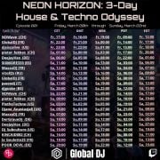 Neon Horizon Twitch Festival by Global DJ: Techno