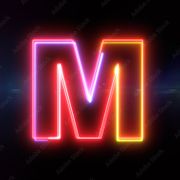 The letter M
