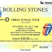 Rolling Stones - UK radio (BBC1) 'BBC in Concert', 19 September, 1990