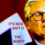 It's nice isn't it. The quiet?