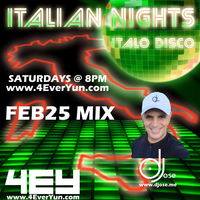Italian Disco Nights Mix Feb25 by DJose