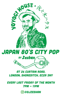 Zeshan / Japanese 80's Grooves/  26 Curtain Road/ 15/2