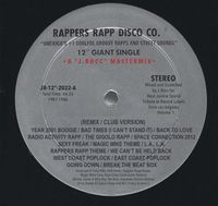Tribute To Los Angeles Record Labels Volume 1: Rappers Rapp Disco Co.