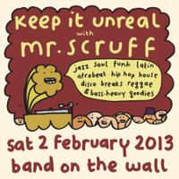 Mr Scruff DJ Mix from Band on the Wall, Manchester, Sat 2nd Feb 2013