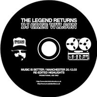 Greg Wilson Music Is Better Re-Edited Highlights 2003 (20th Anniversary)