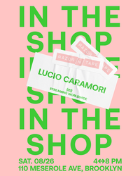 In The Shop: Lucio Caramori