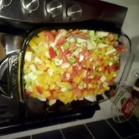 Wat schaft de pot? couscous met groentjes en harissa