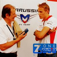 #LondonGP with @radio_matthew - Max Chilton at Goodwood Festivalo of Speed -- @z1radio @maxchilton