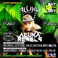 Aluku Rebels LIVE @ Soul Fusion Birmingham AFRO HOUSE / BROKEN BEAT Arena 12/10/19