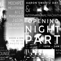 Aaron Swartz Day '18 Opening Party @ DNA Lounge San Francisco