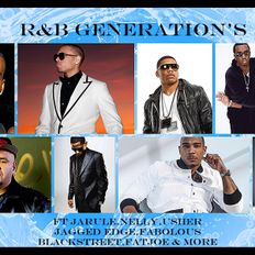 R&B GENERATIONS 90S-2008 ft JARULE,NELLY,USHER,MASE,JAGGED EDGE,FABOLOUS.BLACKSTREET,FATJOE & MORE