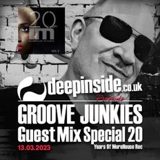 GROOVE JUNKIES is on DEEPINSIDE #11 Special 20 Years of MoreHouse Records