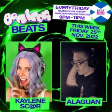 Bonkers Beats #86 on Beat 106 Scotland with Alaguan 251122 (Hour 2)