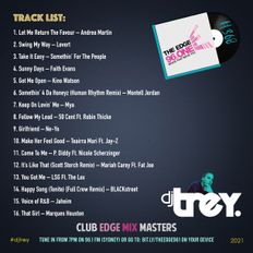 The Edge 96.1 MixMasters #368 - Mixed By Dj Trey (2021) :: Old School // R&B // Rap // 90s // 2000s