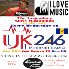 I Love Music Productions presents The Legendary Chris Washington on www.UK246.com Barbados April 6