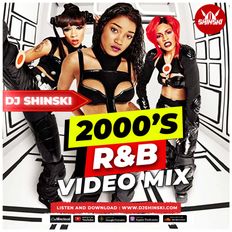 Early 2000's Throwback R&B Clean Video Mix 4 - Dj Shinski [Toni Braxton, TLC, Destiny's Child, Eve]