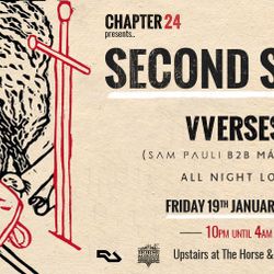 Chapter 24 presents Second Story / VVerses,  Horse and Groom promo mix Fri 19th Jan