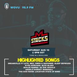 M. Stacks- WOVU 95.9fm mixshow (8.10.19)