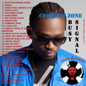 BUSY SIGNAL MIXTAPE VOL 1 - COMFORT ZONE (LADIES EDITION) by Natty