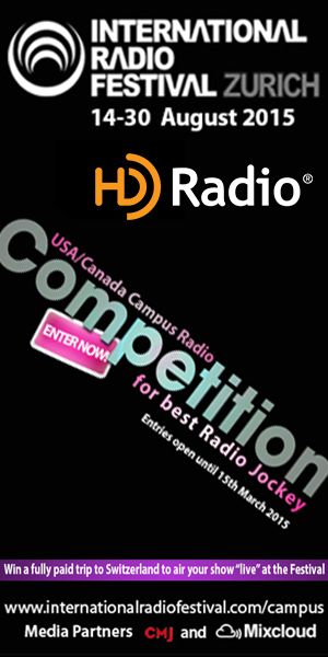 IRF Search for the Best US/Canada College Radio Jockey 2015