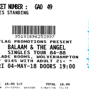 Balaam And The Angel Wolverhampton Slade Rooms 4 5