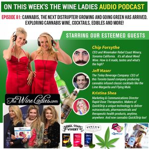 Episode 81: Cannabis Wines, Cocktails and More! ; Chip Forsythe, Jeff Maser, Kristina Shea