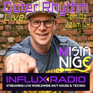 "Outer Rhythm" Live on Influx Radio 26 Sept 22
