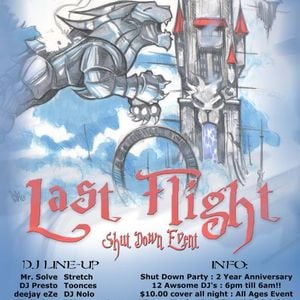 "LAST FLIGHT" - 7.27.2002 @ Afterhours (Full 12 Hr Event)