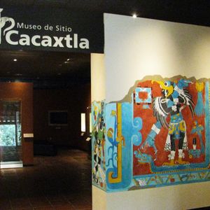 Museo de sitio de Cacaxtla
