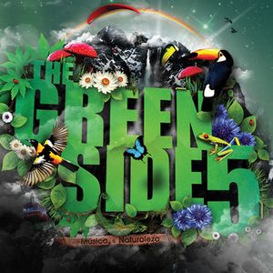 Cover art for Footwork mini-mix for Green Side Festival by Chrissytrax