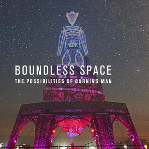Dj Shakey spins at Sotheby's NY for the Burning Man Boundless Space art exhibition