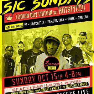 P1 - Snoop Dogg SIC Sundays October 15th Tribute Mix 