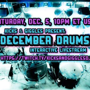 Kicks & Giggles: December Drums (12/5/20) - Phil Reese the DJ's Set