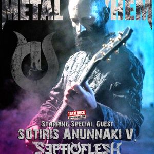 Blackdiamond’s Metal Mayhem 17/05/22 Part 1: Starring Special Guest SOTIRIS ANUNNAKI V. -SEPTICFLESH
