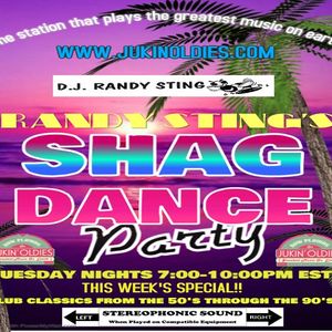 Randy Sting's Shag Dance Party 5 25 21  LIVE show Tuesday 7-10 www.jukinoldies.com