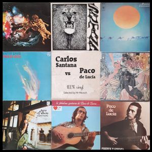 Carlos Santana vs Paco de Lucía - 100% vinyl