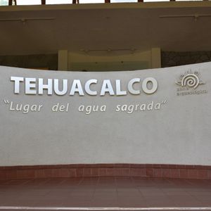 Sala introductoria a la zona arqueolÃ³gica de Tehuacalco