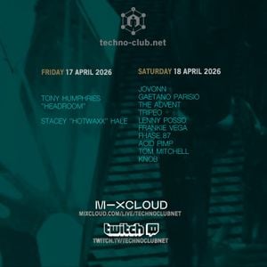 'FRANKIE VEGA - Apr 18, 2026 - techno-club.net'