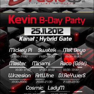 Wrzesion - B-Day Party Kevin [HG-TRANCE] [25.11.2012] @ RadioTP.pl