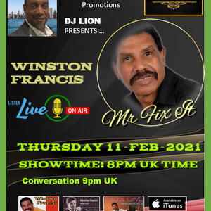 Winston Francis in Conversation with DJ Red Lion 11th Feb 2021