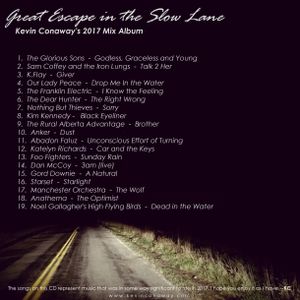 Great Escape in the Slow Lane - Kevin Conaway's 2017 Mix Album