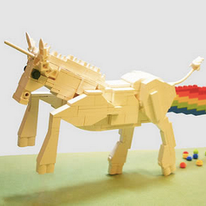 lego unicorn horse