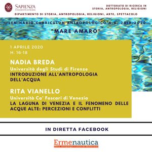 Seminario Introduzione All Antropologia Dell Acqua N Breda La Laguna Di Venezia R Vianello By Ermenautica Saperi In Rotta Mixcloud