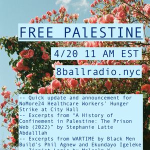 Cover art for FREE PALESTINE APRIL 2026 by 8ballradio