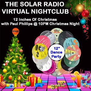 Paul Phillips Solar Radio Virtual Night Club Christmas Party Special Sat 25-12-21