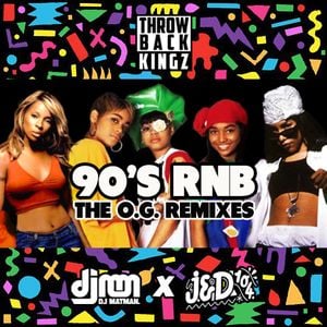 Cover art for Throwback Kingz - 90's RNB: The O.G. Remixes by djmatman