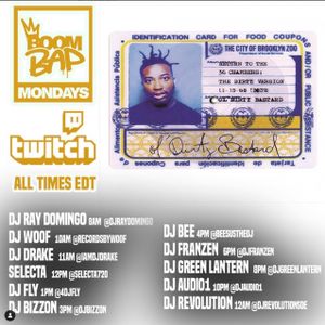 Boom Bap Monday’s (Twitch.tv) - Various DJ‘s 15 Nov 21