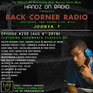 BACK CORNER RADIO: Episode #230 #THROWBACK EDITION (Aug 4th 2016)